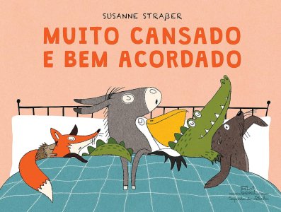 Livro Muito Cansado e Bem Acordado, Susanne Strasser, Companhia das Letrinhas
