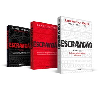 Box Trilogia Escravidão, Laurentino Gomes, Editora Globo