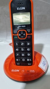 Telefone Elgin TSF 7600 - Vermelho Fashion