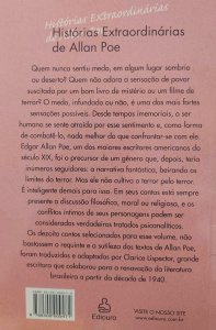 Histórias Extraordinárias de Allan Poe, Tradução e Adaptação de Clarice Lispector, Ediouro, 2003