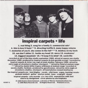 Cd Inspiral Carpets, Life, Importado USA, Elektra, Acrílico, 1990