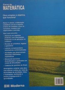 Curso de Matemática, Volume Único, Bianchini, Paccola, Editora Moderna