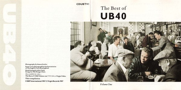 Cd UB40, The Best Of Volume One, 1987
