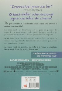 Se Eu Ficar, Gayle Forman, Editora Novo Conceito