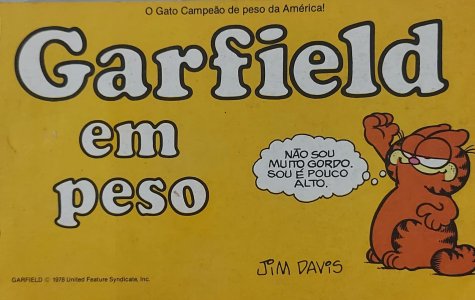 Garfield Em Peso, Jim Davis, Editora Cedibra