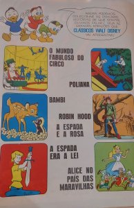 Peter Pan e Também Pedro e o Lobo, Mickey Apresenta Clássicos Disney 4, Editora Abril, Edição 1969, Colorido