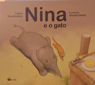 Nina e o Gato, Fatima Sharafeddine, Ilustrações Vincent Hardy