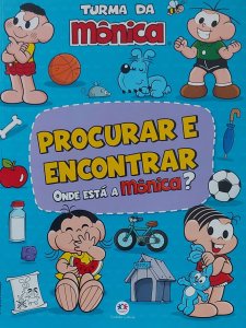 Procurar e Encontrar, Onde Está a Mônica?, Turma da Mônica, Mauricio de Sousa